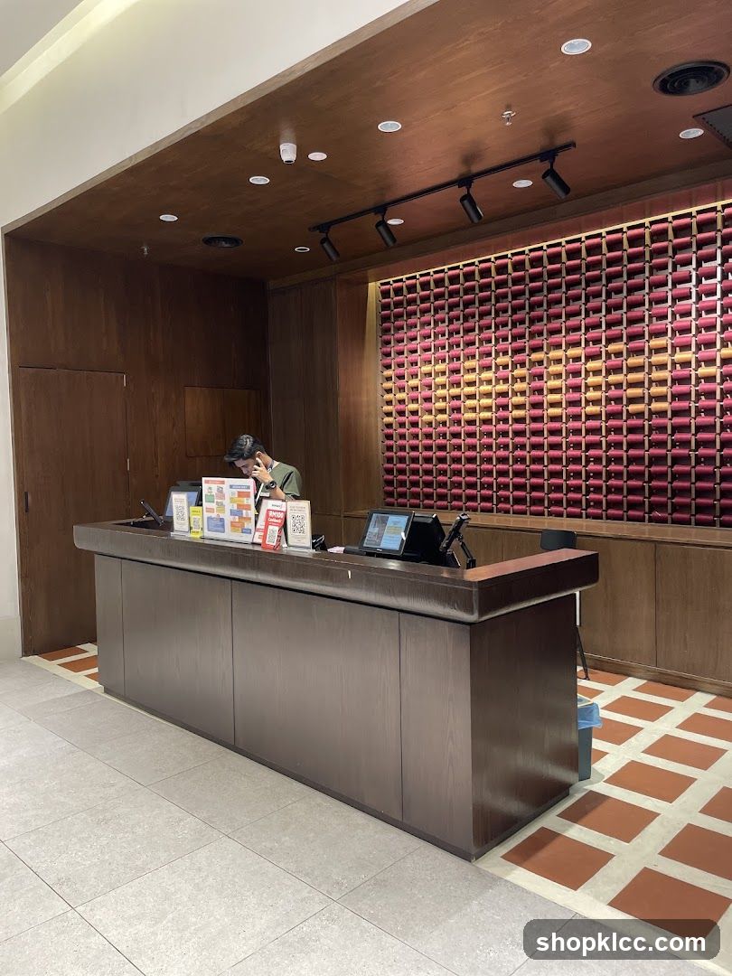 Counter with Staff and Display