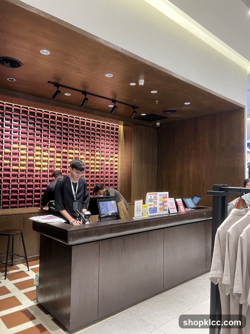 Retail Store Checkout Area
