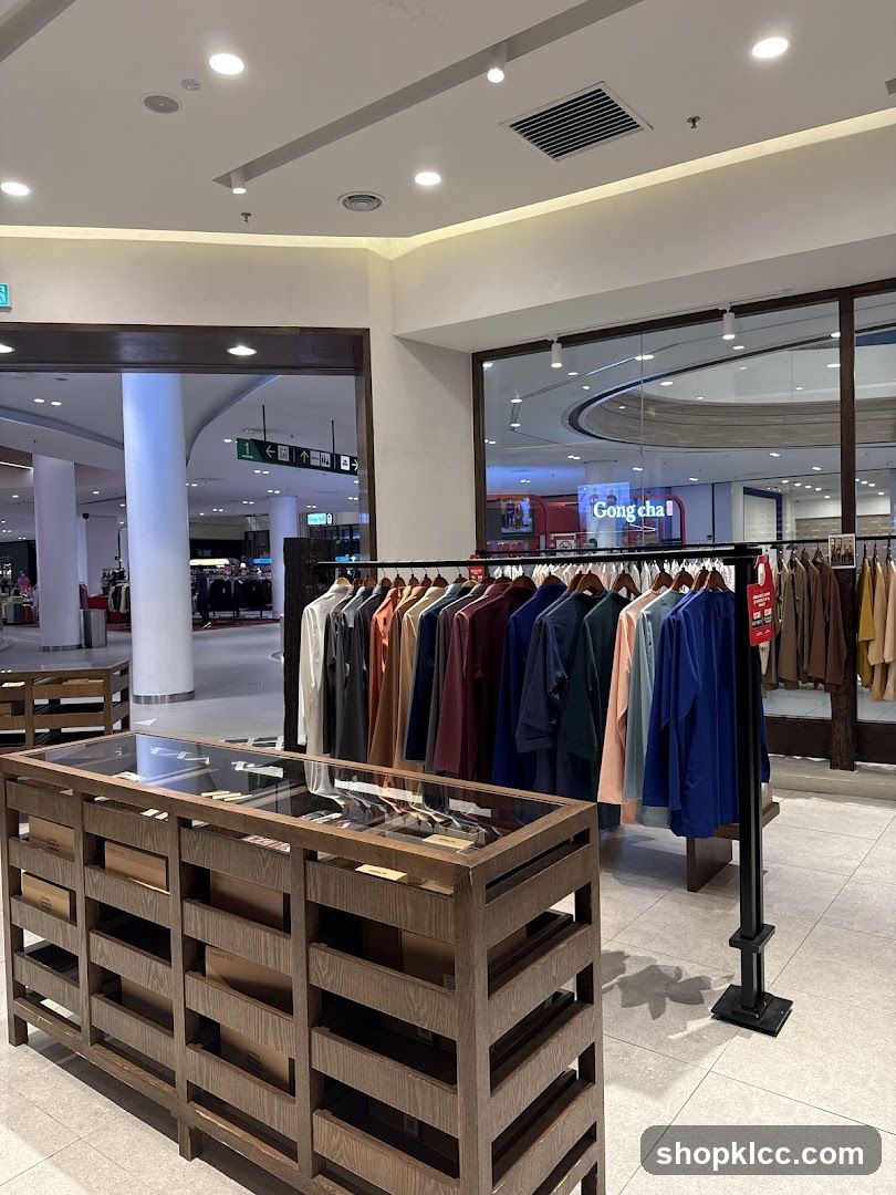 Clothing Display in a Store