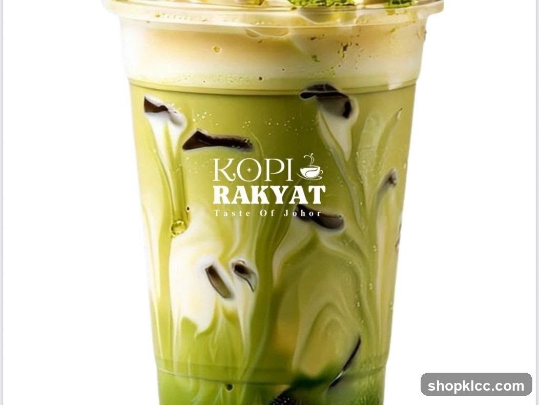 Iced Matcha Latte