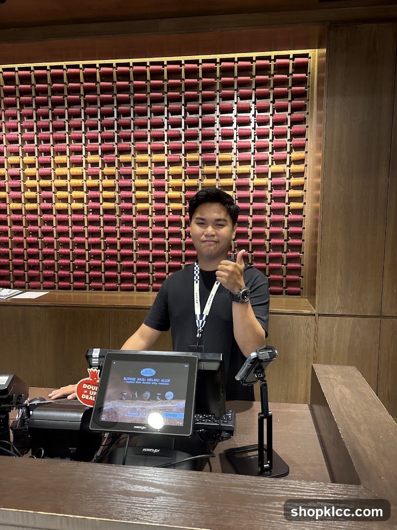 Cashier with Display