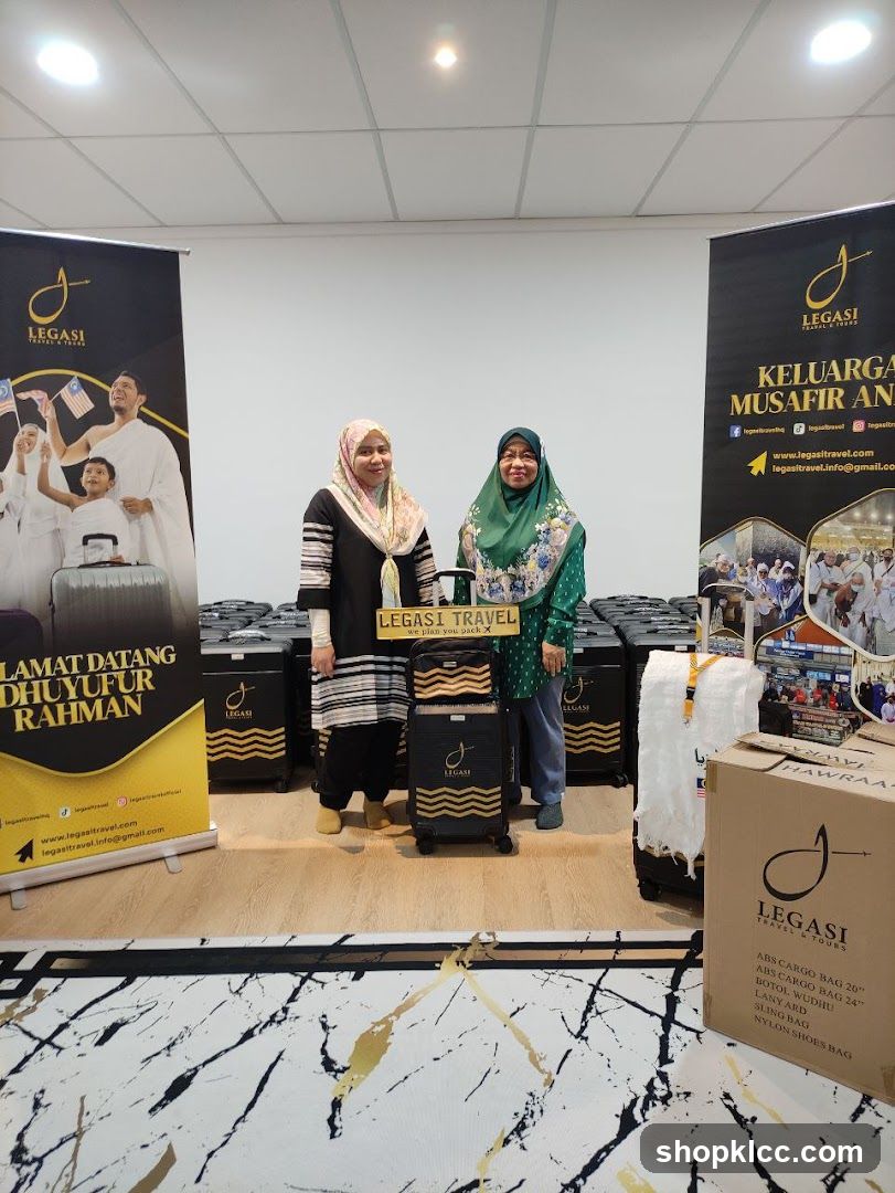 Legasi Travel and Tours Display