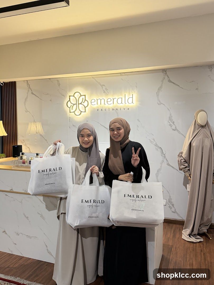 Women with shopping bags in a store