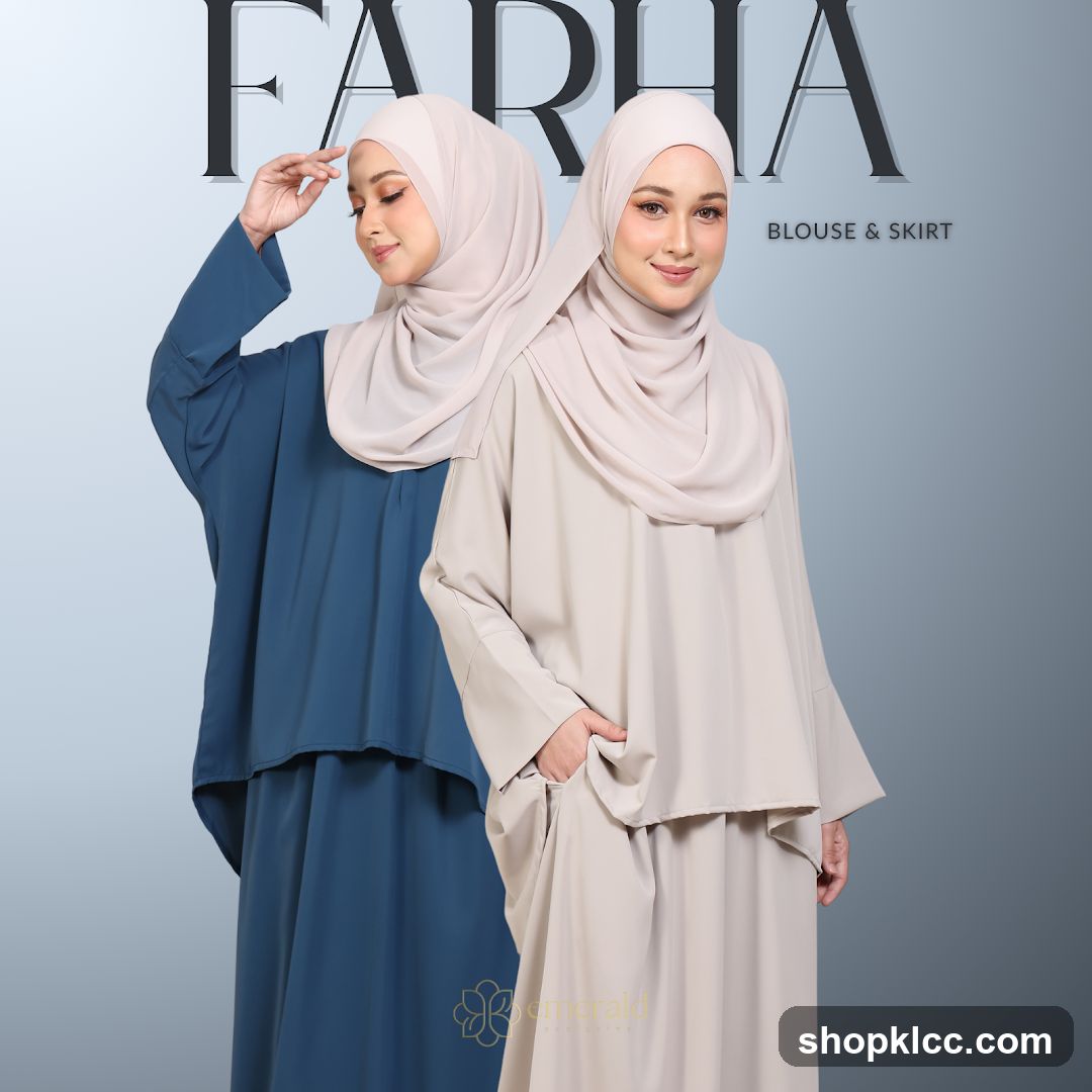 Farha Blouse & Skirt