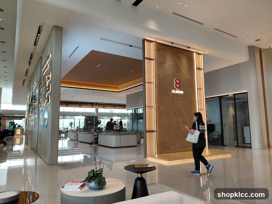 Modern Interior with City of Elmina Branding