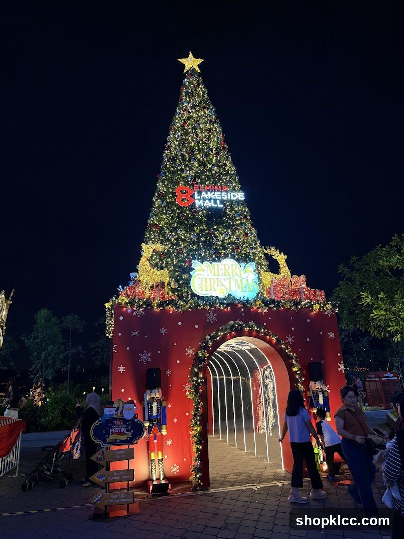 Christmas Tree Entrance