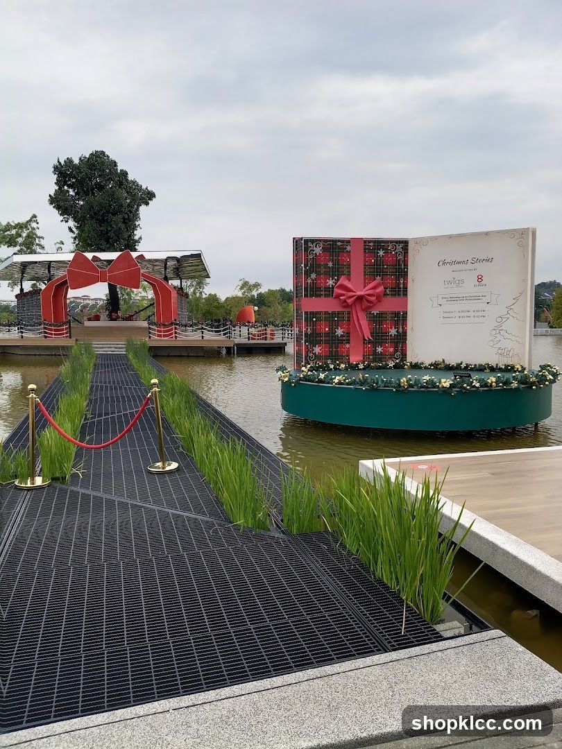 Christmas Decorations by the Water