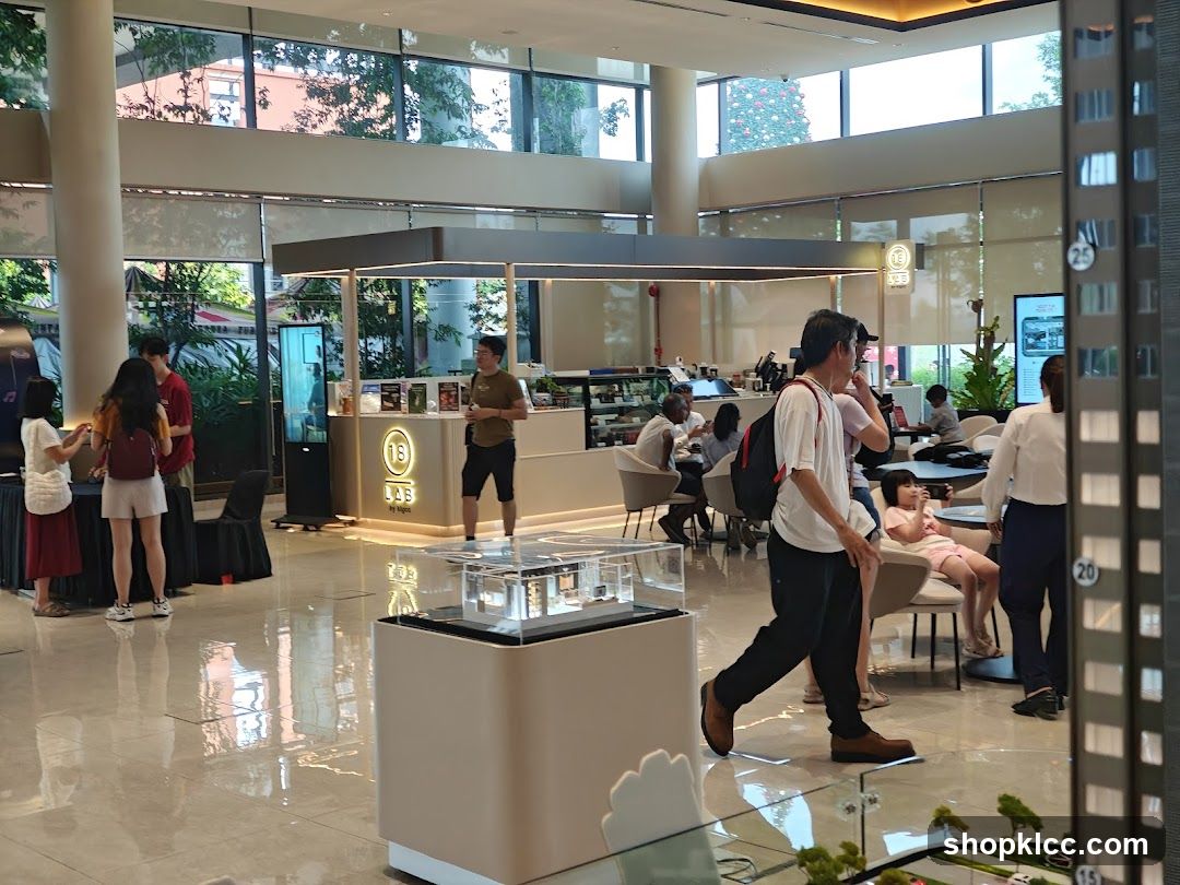Modern Interior with a Cafe Counter