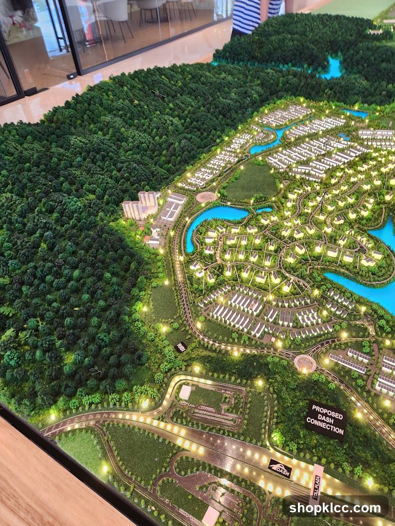 Architectural Model of a Residential Development