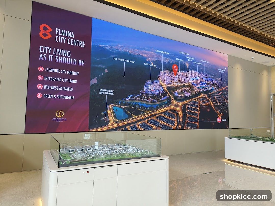 Elmina City Centre Advertisement