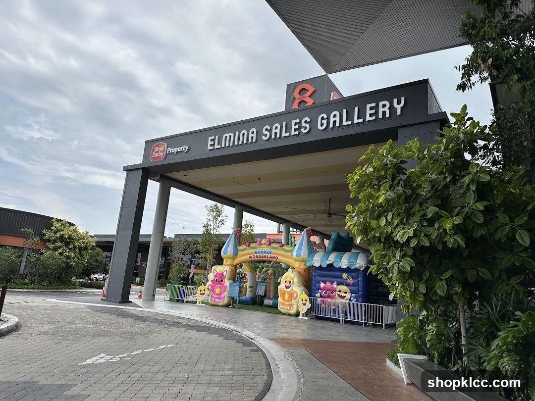 Elmina Sales Gallery with Inflatable Play Area