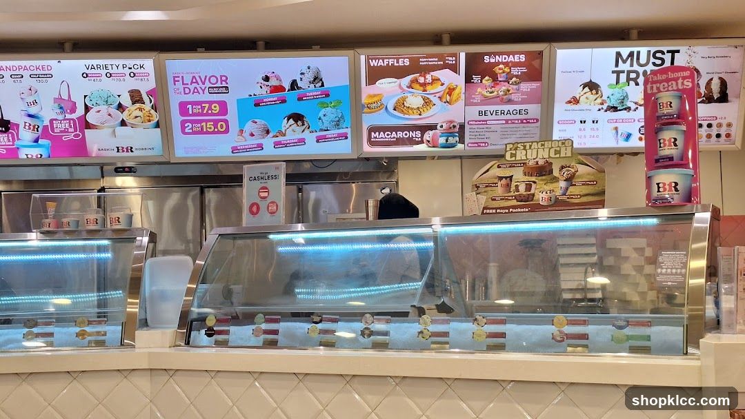 Ice Cream Shop Counter