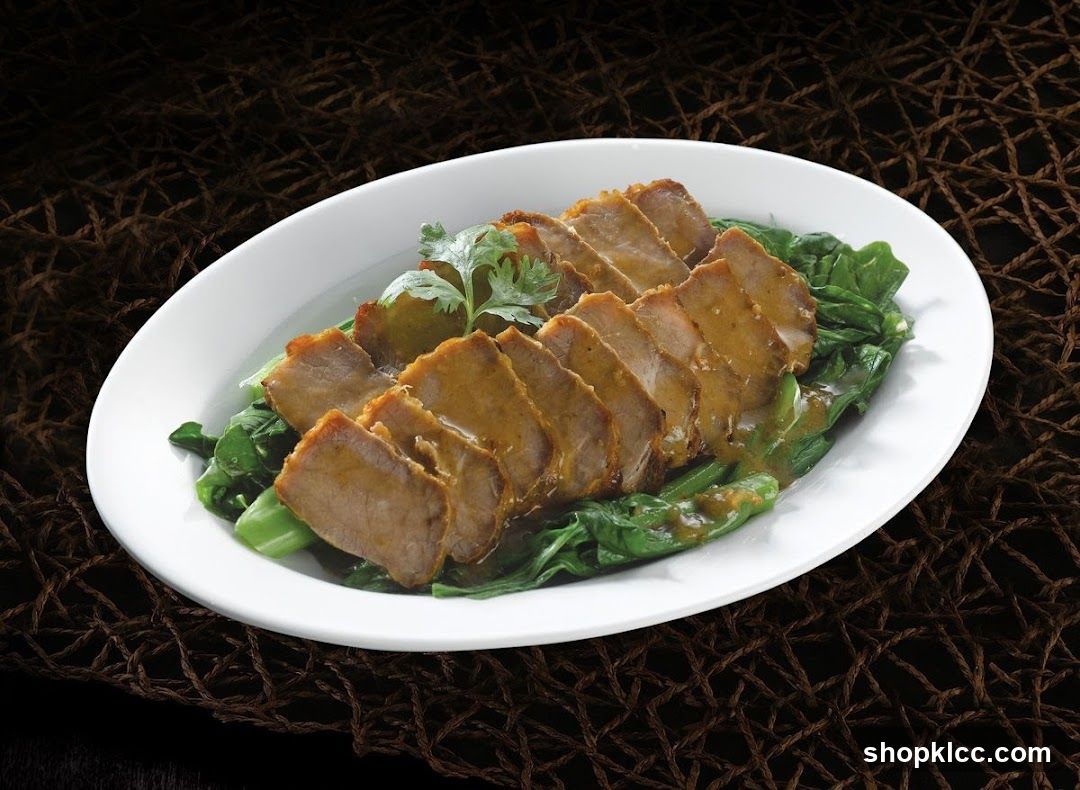 Sliced Pork with Greens