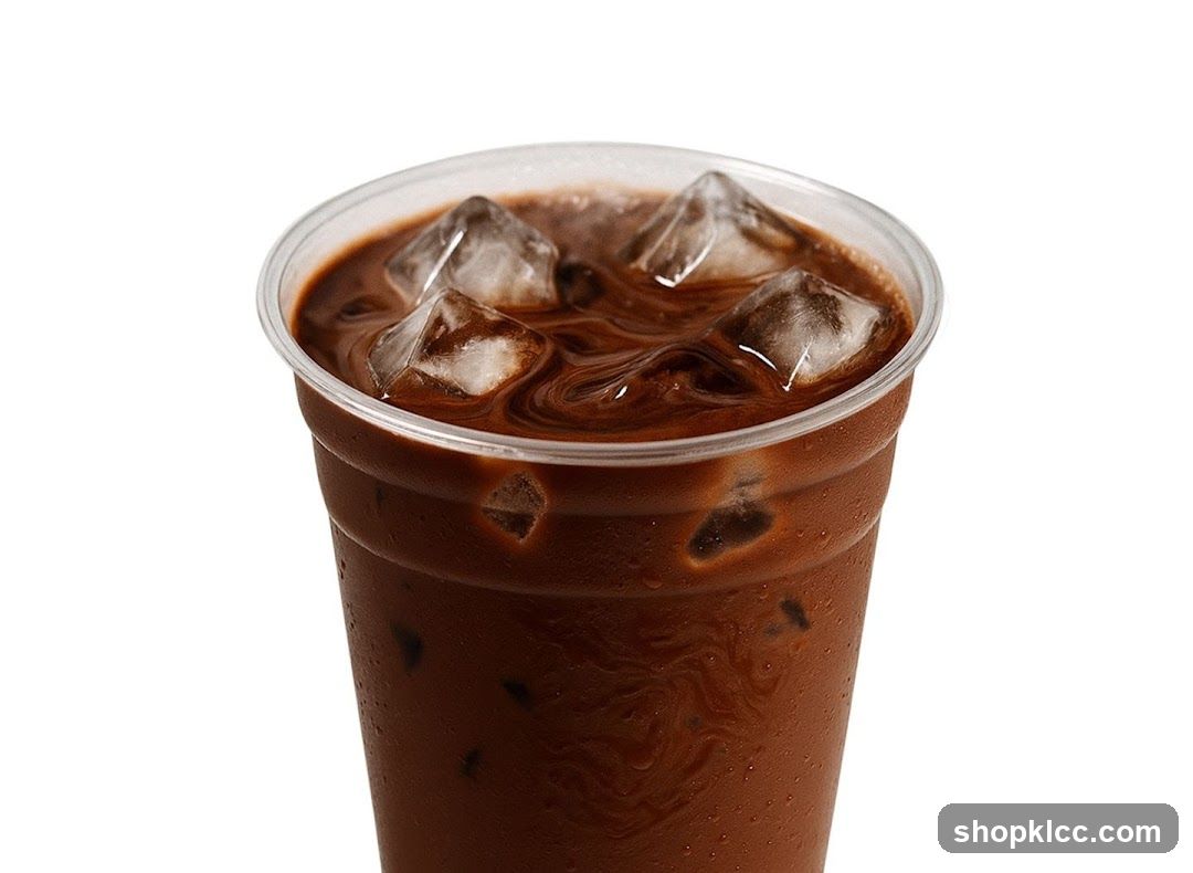 Iced Chocolate Drink