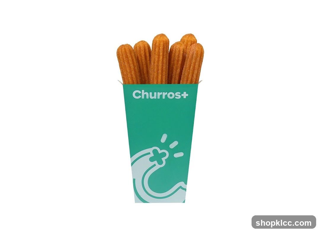 Churros in a container