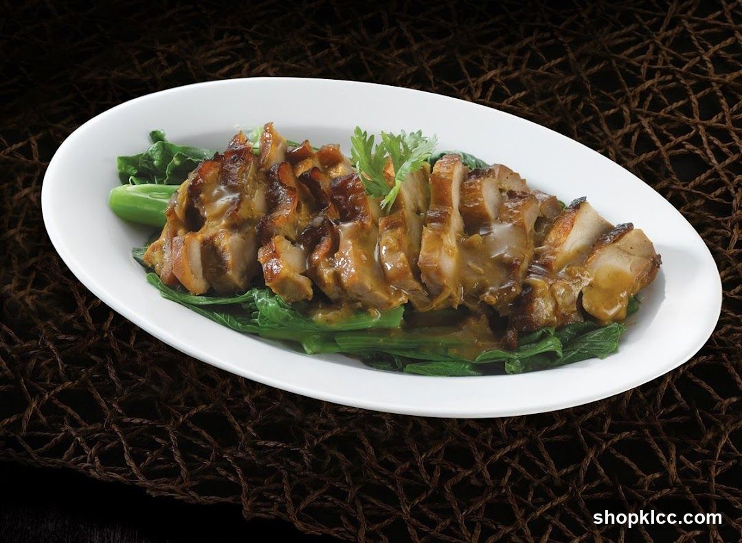 Roasted Pork Belly with Greens