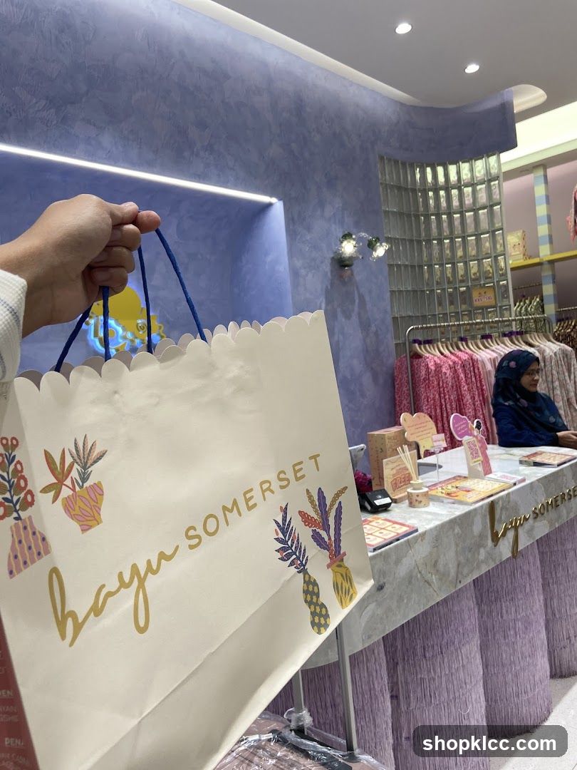Shopping Bag and Store Interior