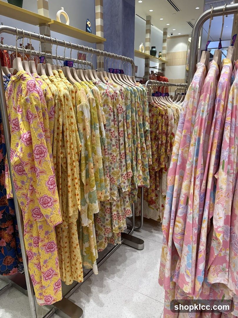 Floral Dresses on Display