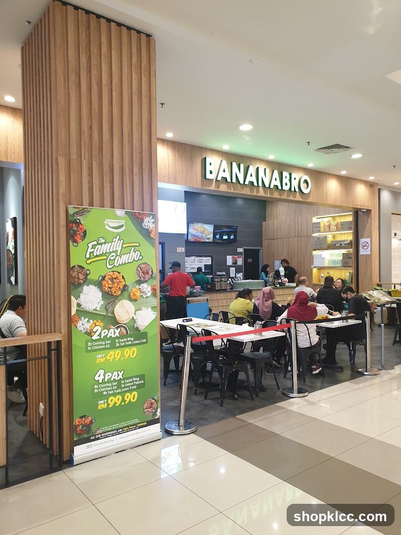 Restaurant Interior with Family Combo Promotion