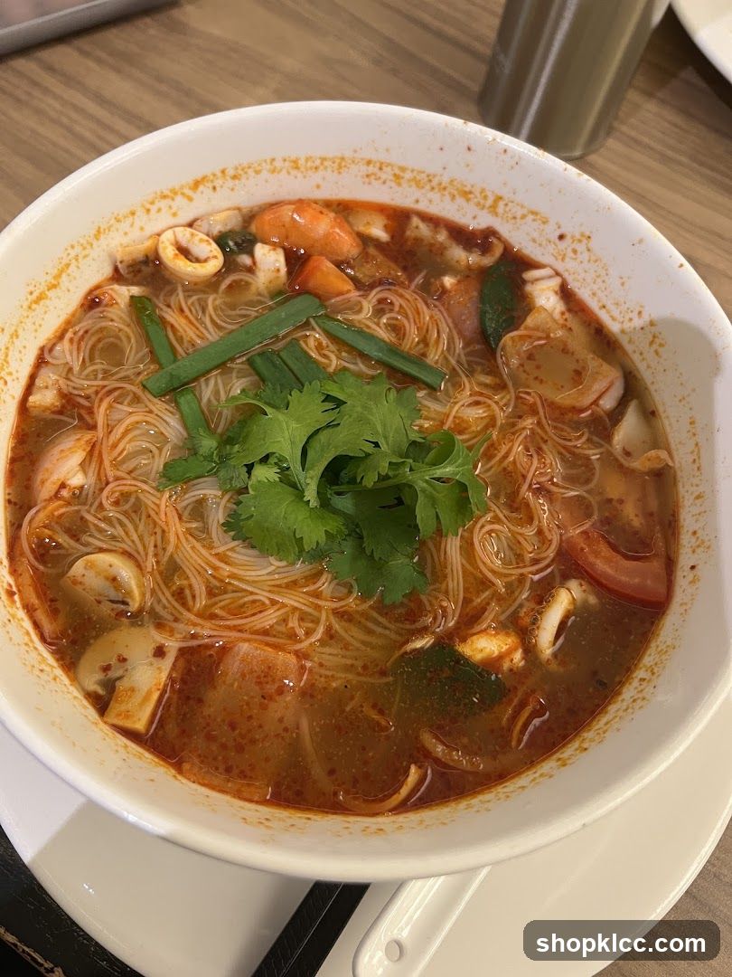 Tom Yum Noodle Soup