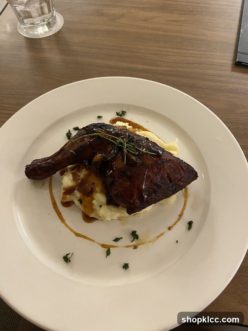 Roasted Chicken with Mashed Potatoes