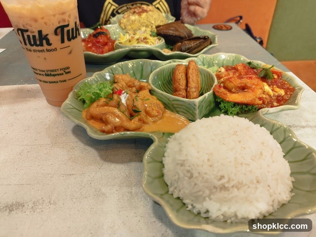 Thai Street Food Meal