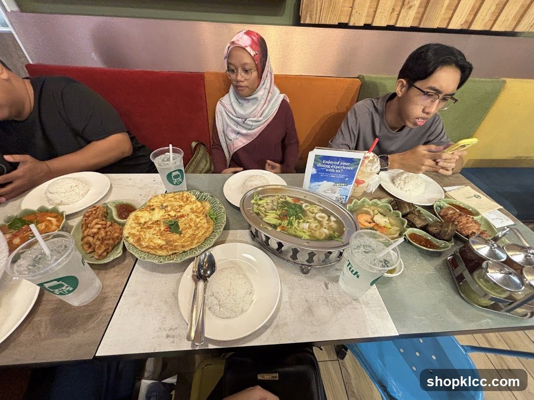 People Eating Thai Food
