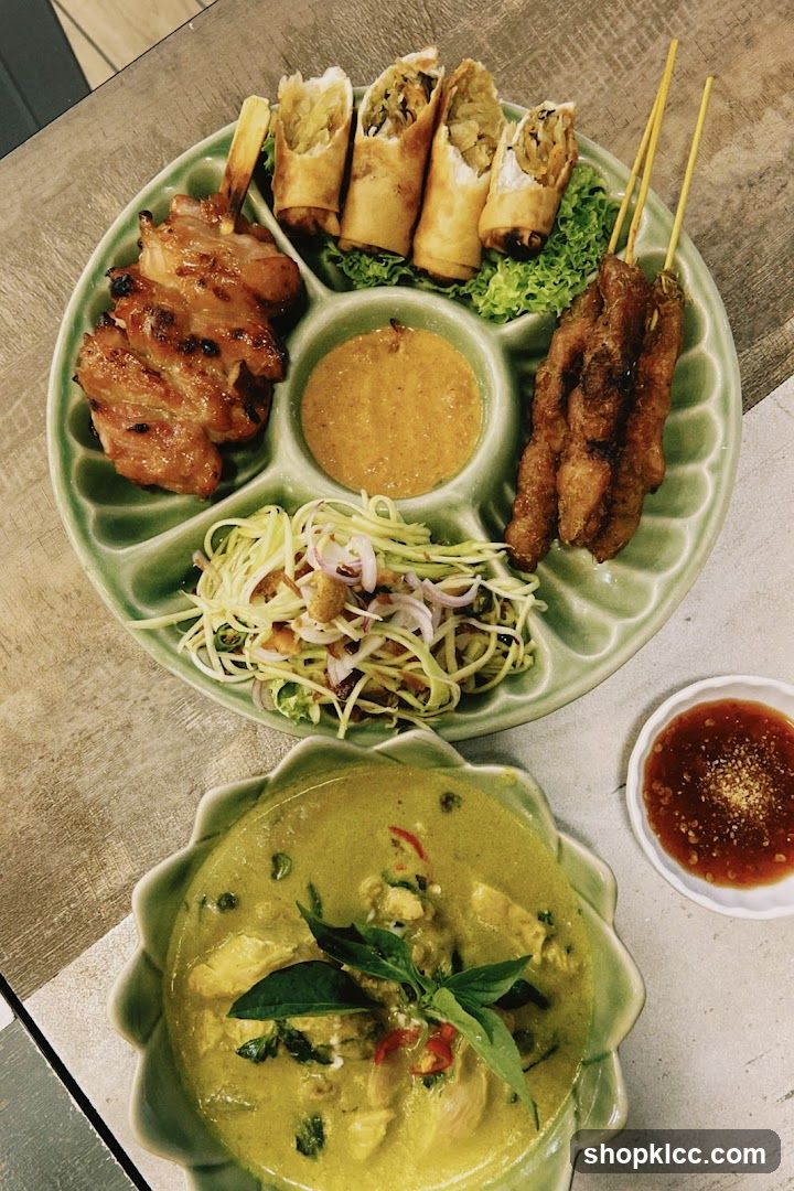 Thai Food Platter