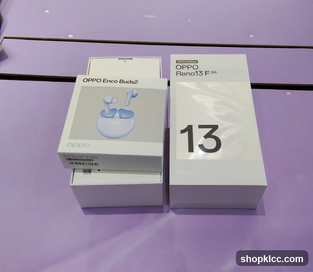 OPPO Enco Buds2 and OPPO Reno13 F 5G