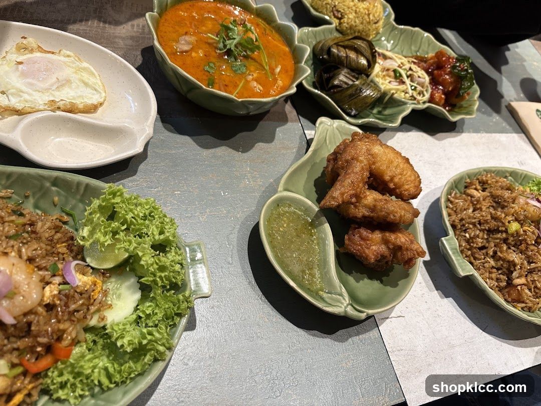 Thai Food Spread