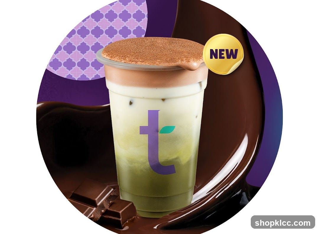 New Chocolate Matcha Drink