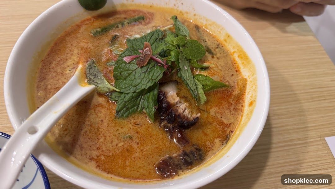 Laksa with Pork Belly