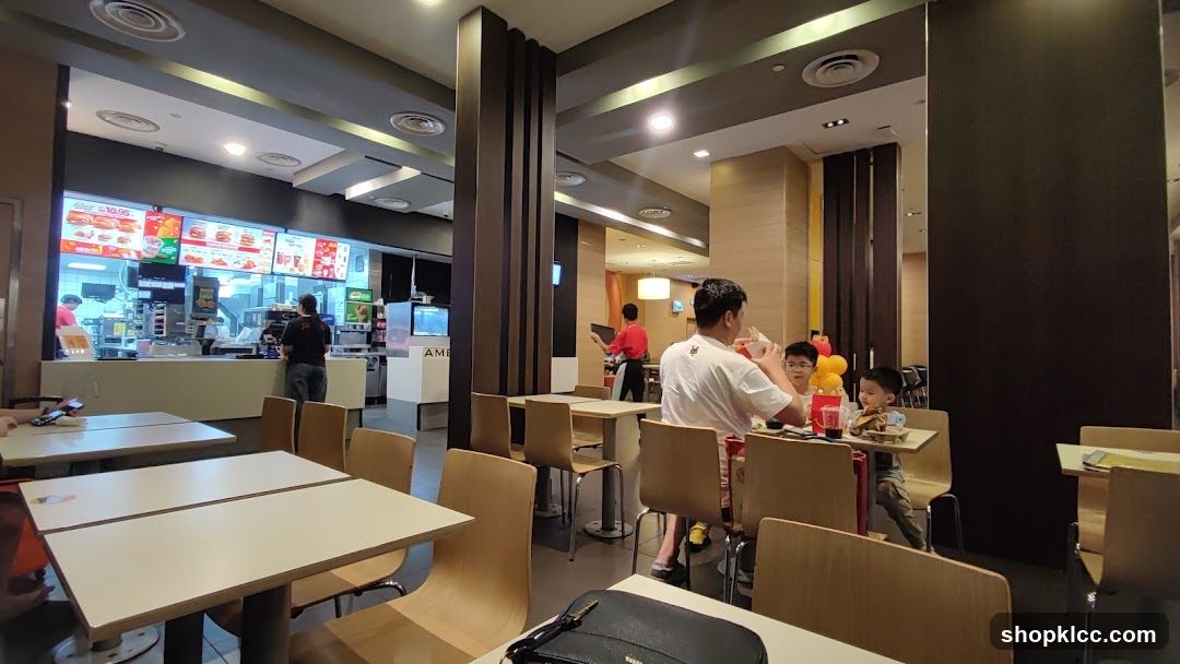 Fast Food Restaurant Interior