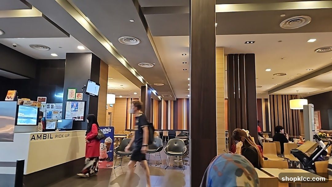 Fast Food Restaurant Interior