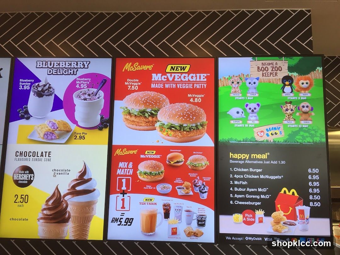 McDonald's Menu