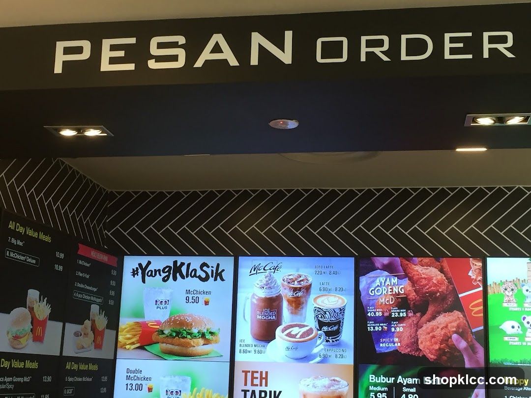 McDonald's Menu