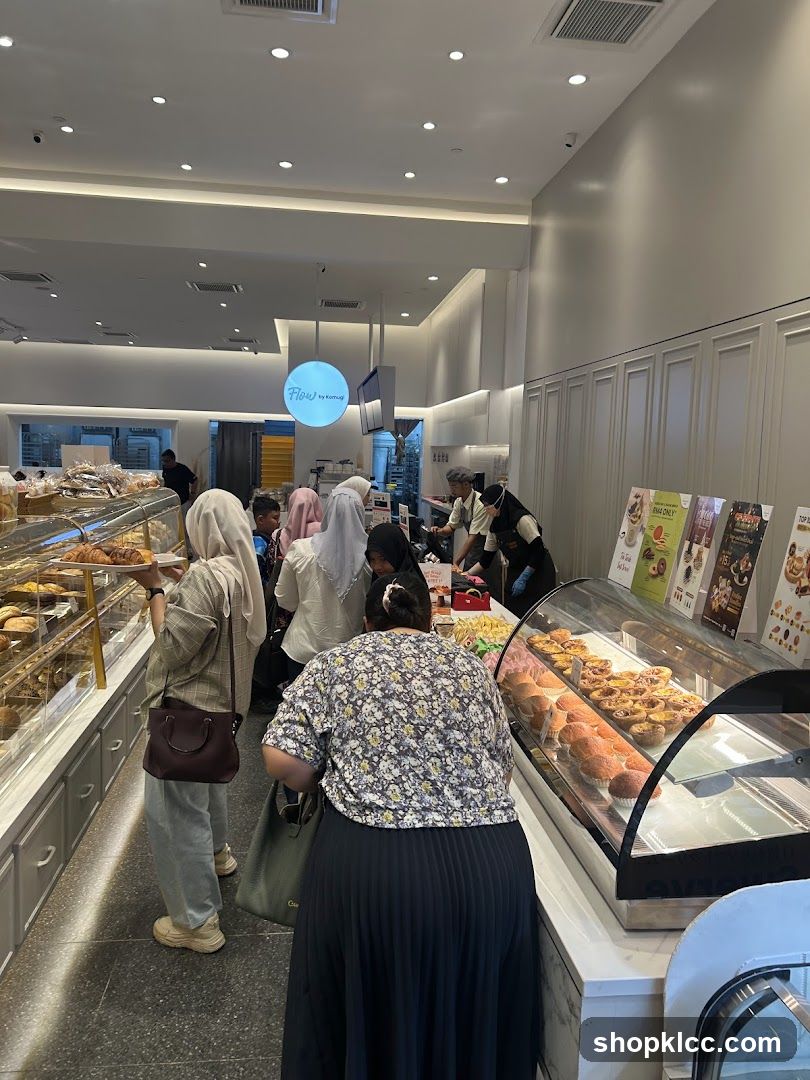 Bakery Interior with Customers