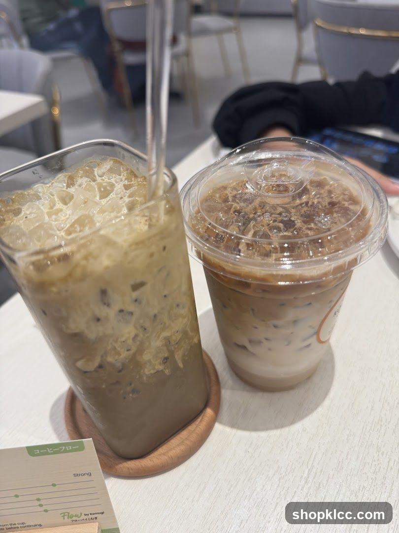 Iced Coffee Drinks