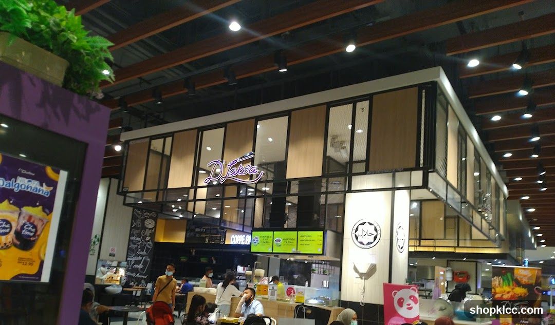 Food court with D'Laksa stall