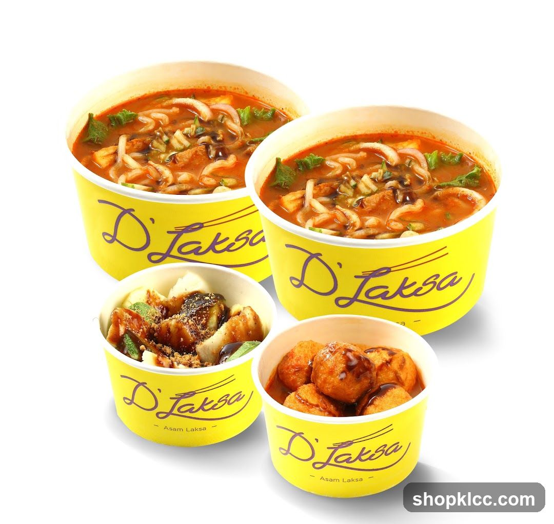 Laksa and Side Dishes