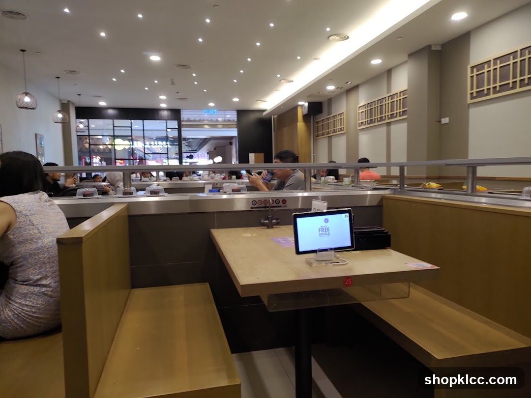 Sushi Restaurant Interior
