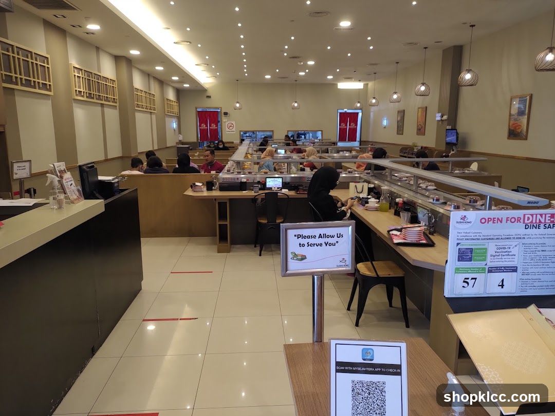 Sushi Restaurant Interior