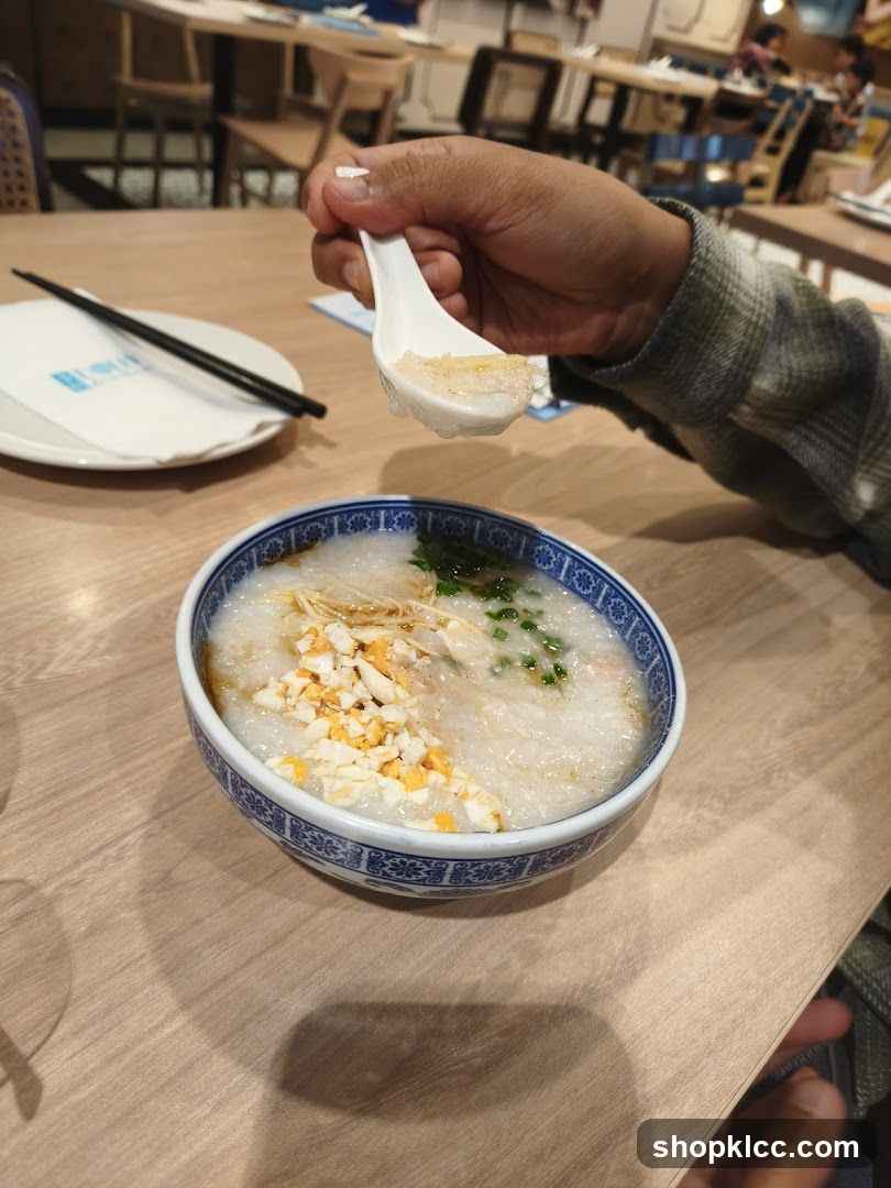 Congee with Toppings
