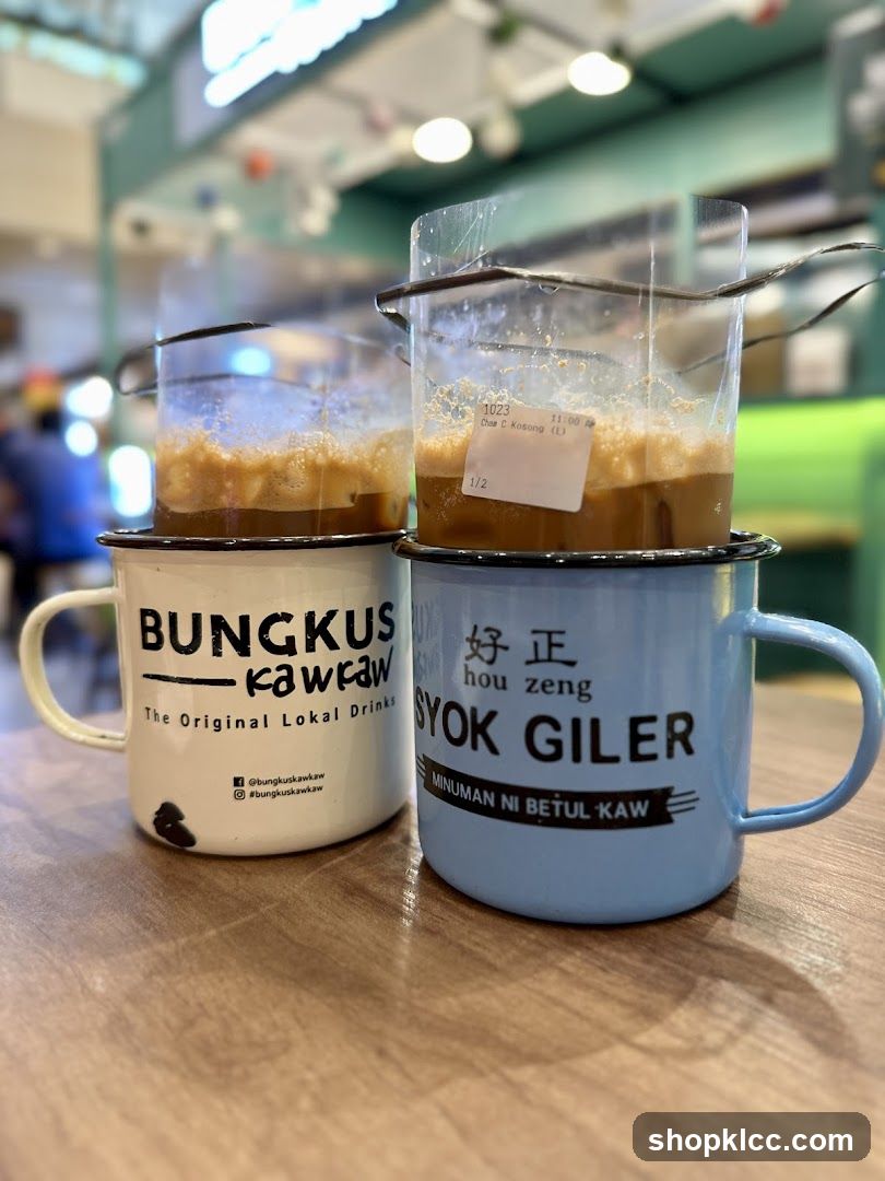 Two Mugs of Drink