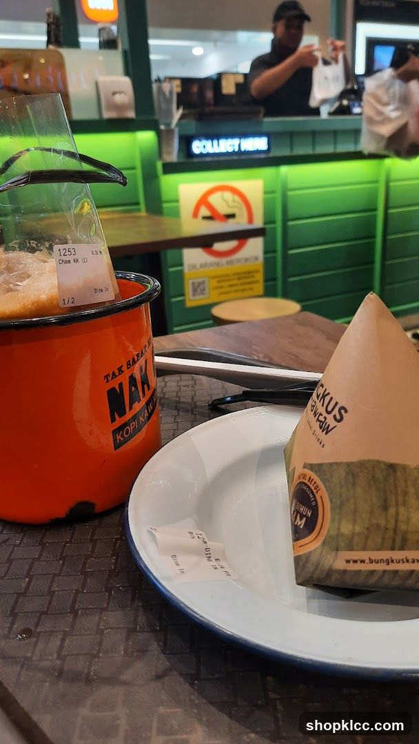 Food and Drink at a Cafe
