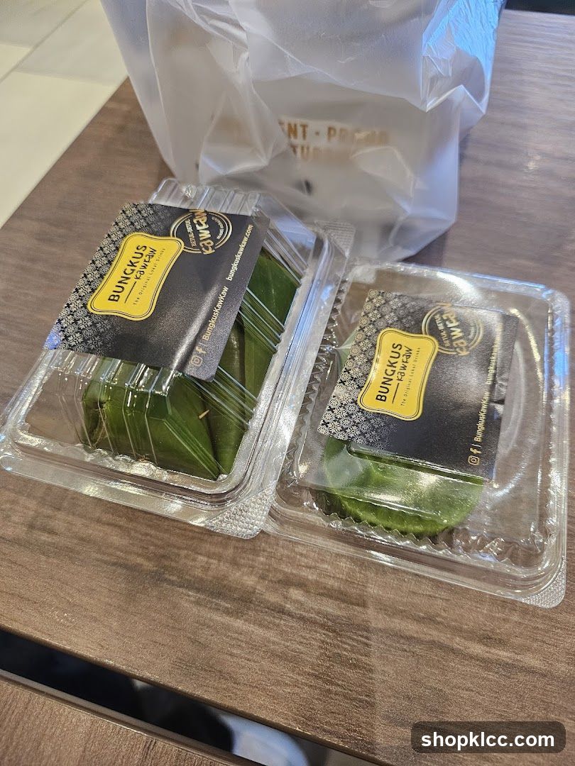 Food items in packaging