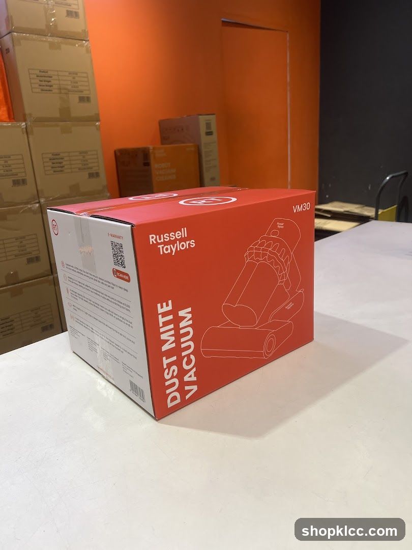 Russell Taylors Dust Mite Vacuum Box