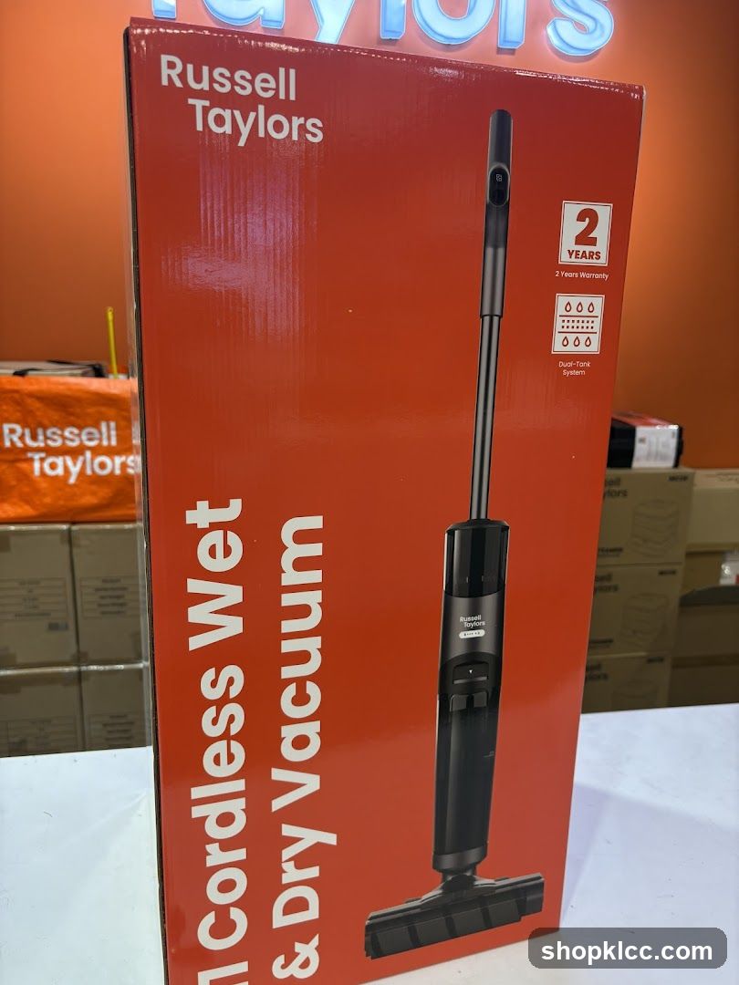 Russell Taylors Cordless Wet & Dry Vacuum Box