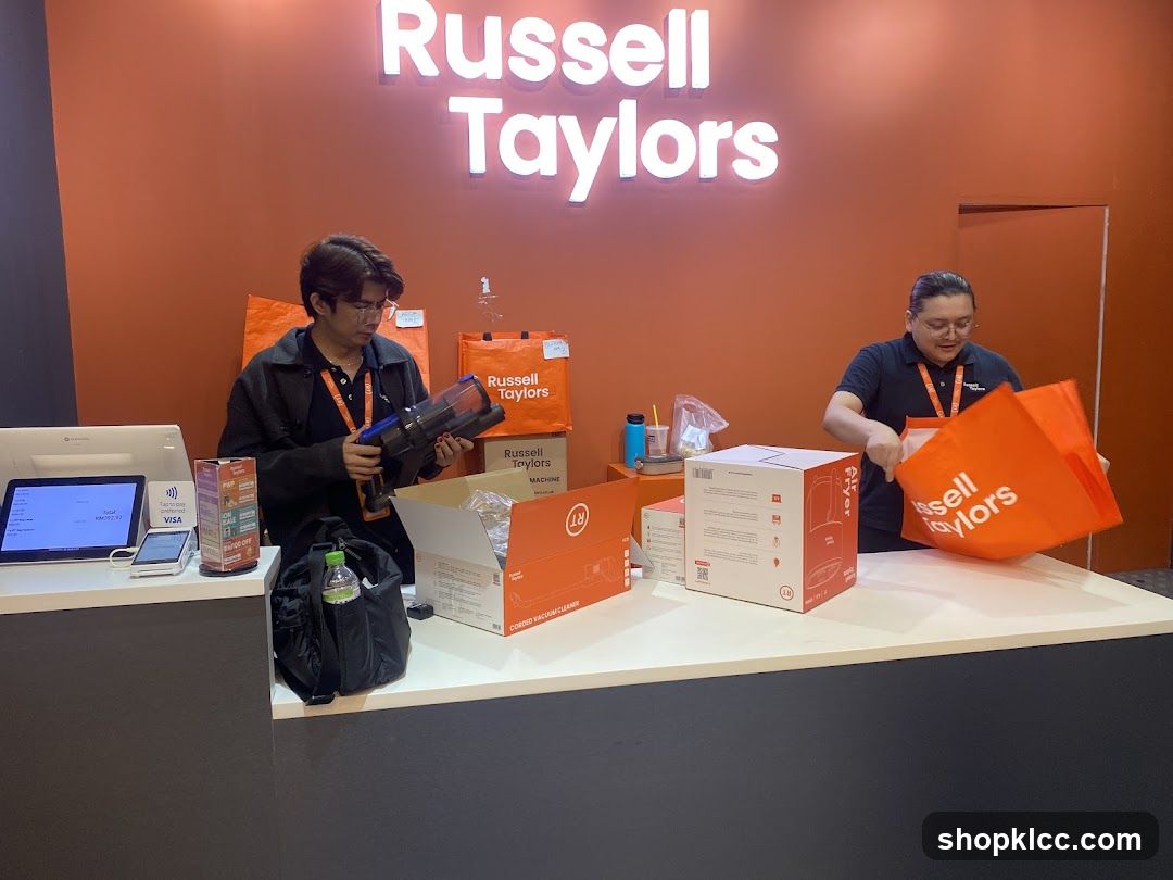 Russell Taylors Store Display