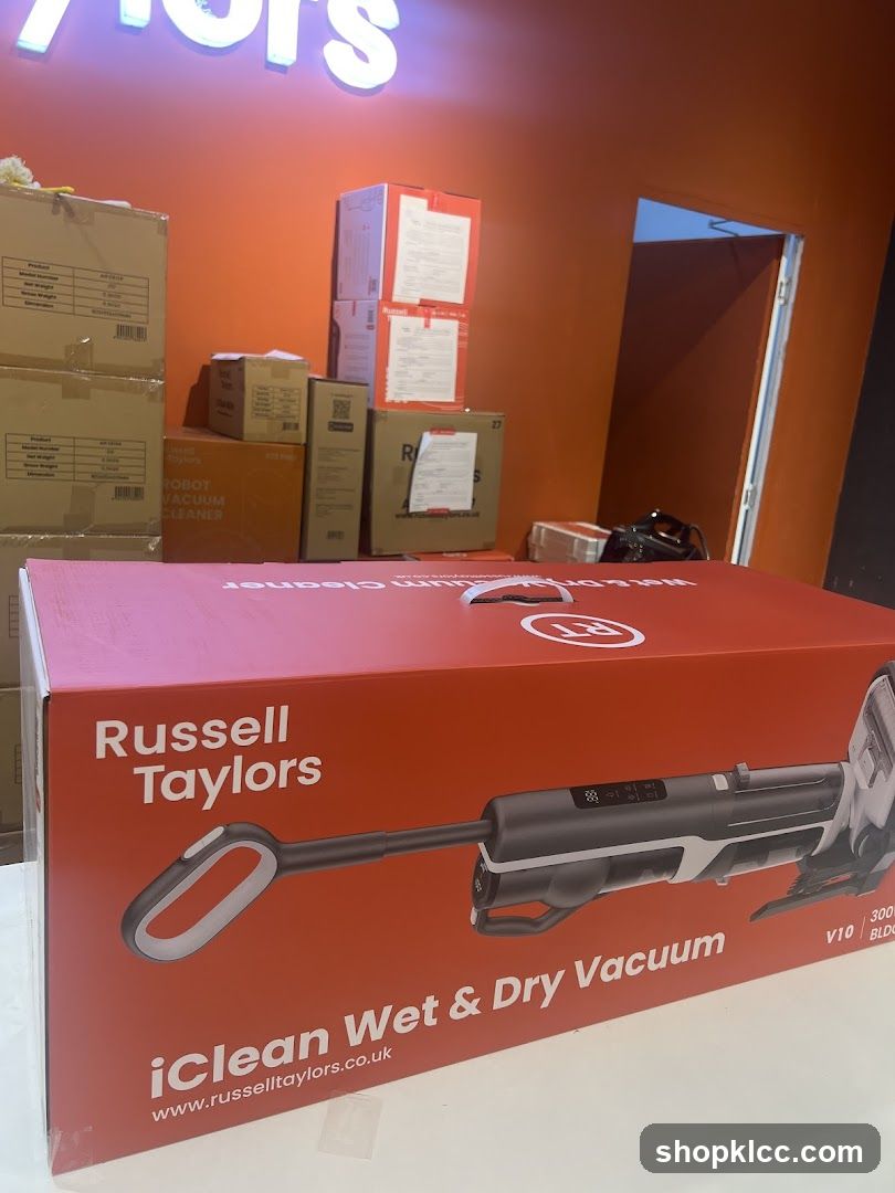Russell Taylors iClean Wet & Dry Vacuum Box